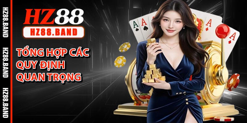 Tổng Hợp Các Quy Định Quan Trọng Trong Điều Khoản HZ88